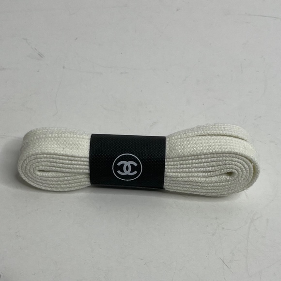 CHANEL Accessories Chanel White Shoelaces Poshmark